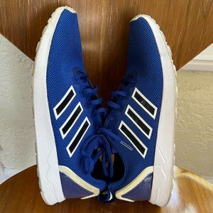 AdidasZX Flux ADV Loe Textile Trainers Blue/White (male)